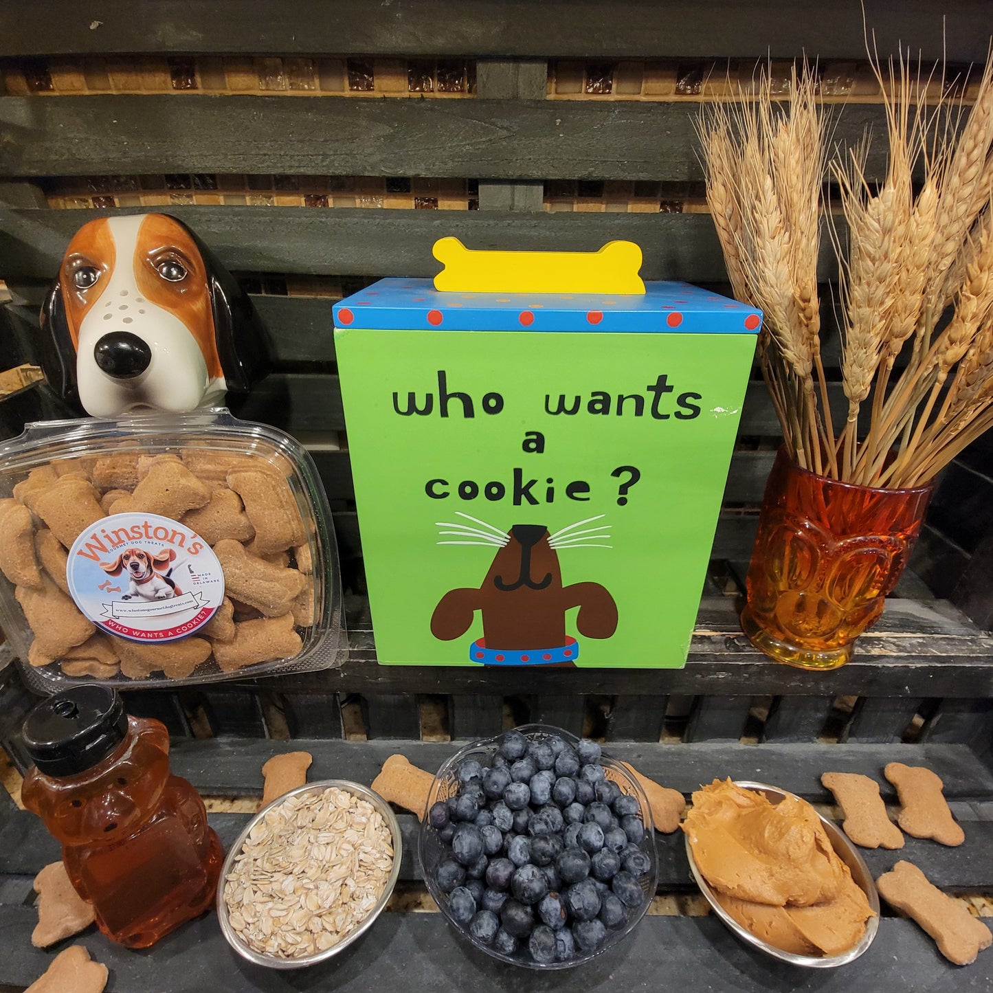 Mighty Mini's Peanut Butter and Blueberry 1 LB.