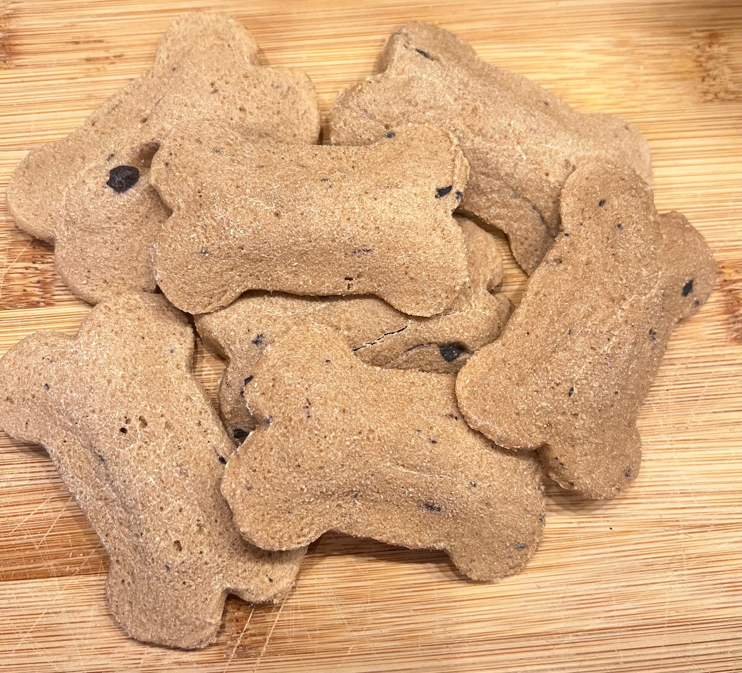Peanut Butter and Blueberry Dog Treats 1 LB. Bag