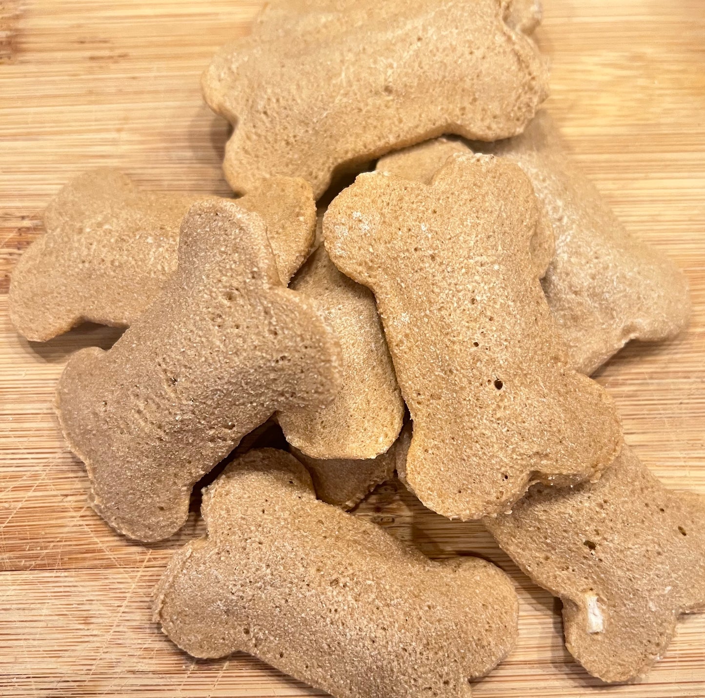 Peanut Butter and Banana Dog Treats 1/2 LB. Bag